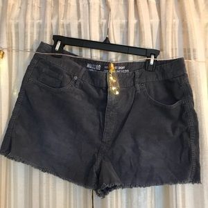 Mossimo corduroy high waisted short